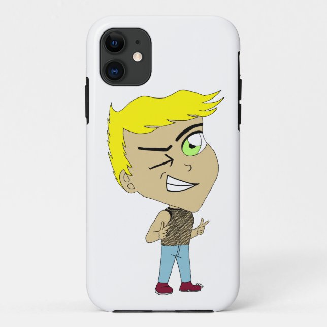 Funda De Case-Mate Para iPhone chibi (Reverso)