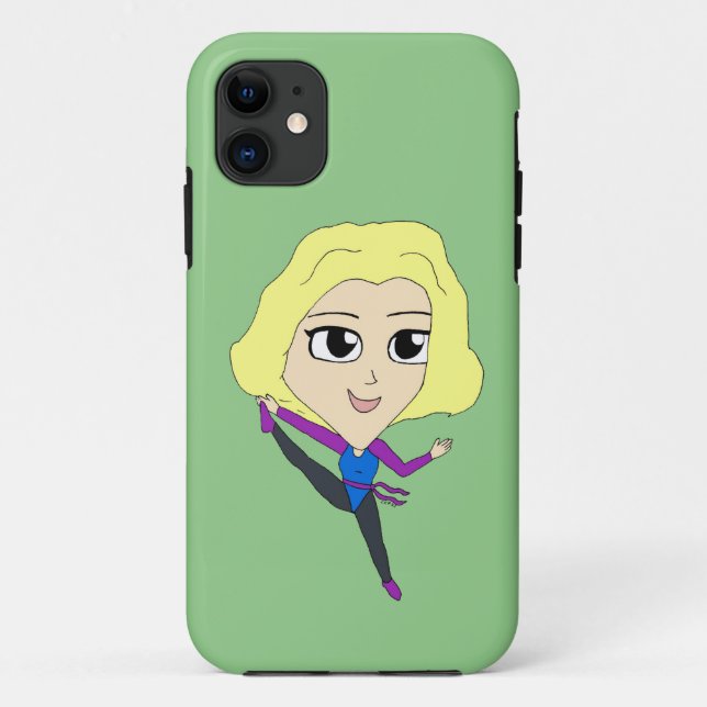 Funda De Case-Mate Para iPhone chibi (Reverso)