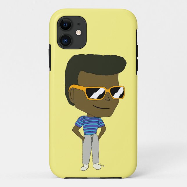 Funda De Case-Mate Para iPhone chibi (Reverso)