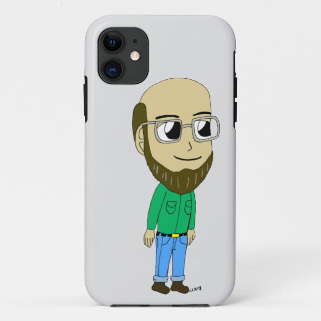 Funda De Case-Mate Para iPhone chibi (Reverso)