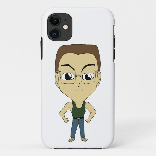 Funda De Case-Mate Para iPhone chibi (Reverso)