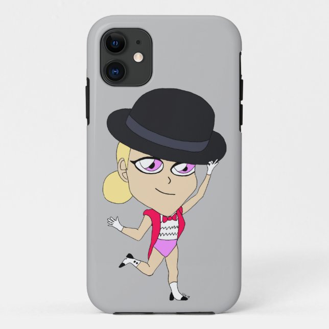 Funda De Case-Mate Para iPhone chibi (Reverso)