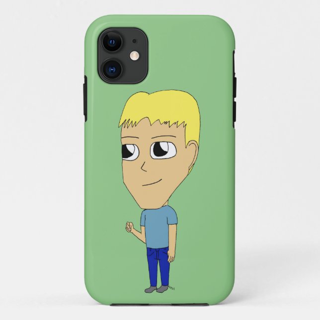 Funda De Case-Mate Para iPhone chibi (Reverso)