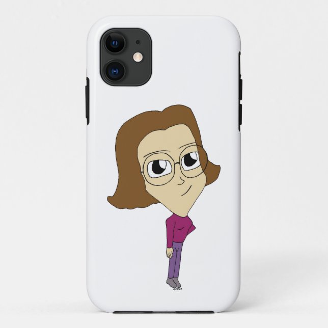 Funda De Case-Mate Para iPhone chibi (Reverso)