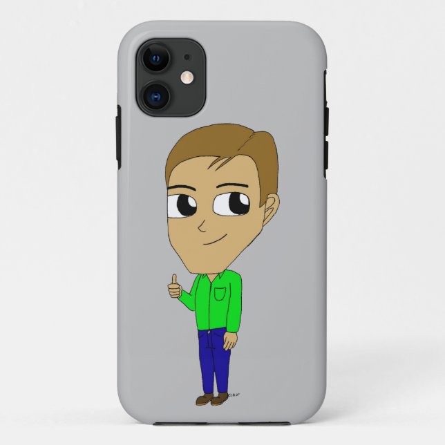 Funda De Case-Mate Para iPhone chibi (Reverso)