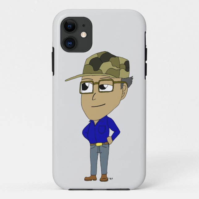 Funda De Case-Mate Para iPhone chibi (Reverso)
