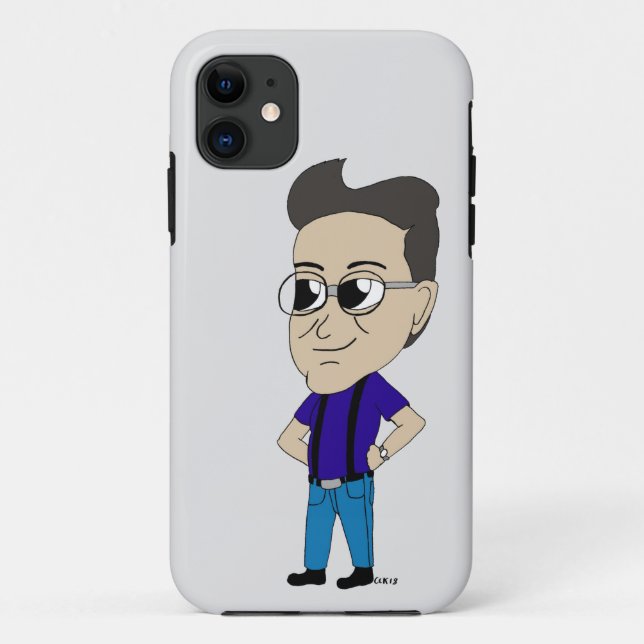Funda De Case-Mate Para iPhone chibi (Reverso)