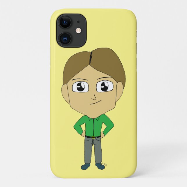 Funda De Case-Mate Para iPhone chibi (Reverso)