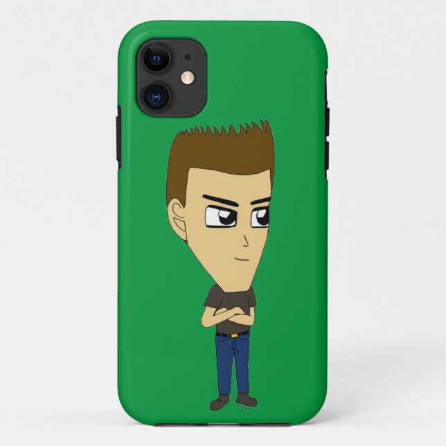 Funda De Case-Mate Para iPhone chibi (Reverso)