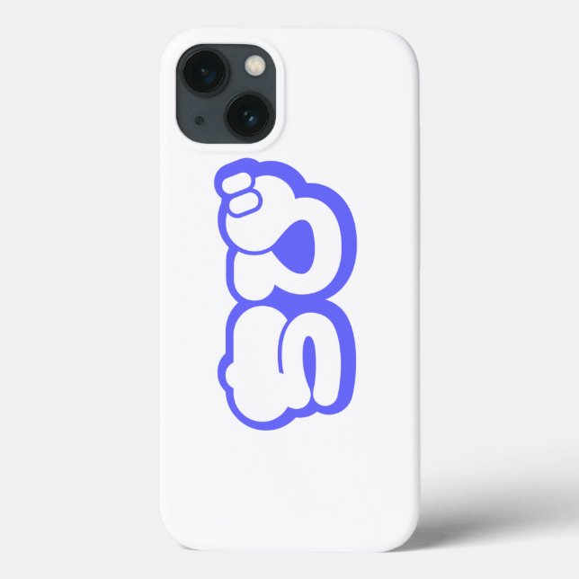 Funda De Case-Mate Para iPhone Chibi ち び japonés Nihongo Hiragana Script (Reverso)