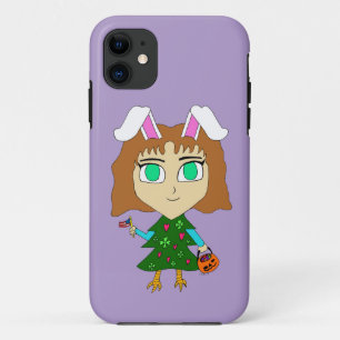 Funda Para iPhone 11 Chibi de Vacaciones Múltiples