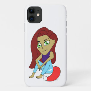 Funda Para iPhone 11 chibi foxy chica