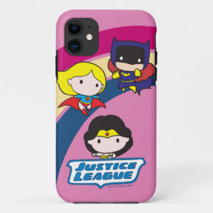 Funda Para iPhone 11 Chibi Justice League Rainbow