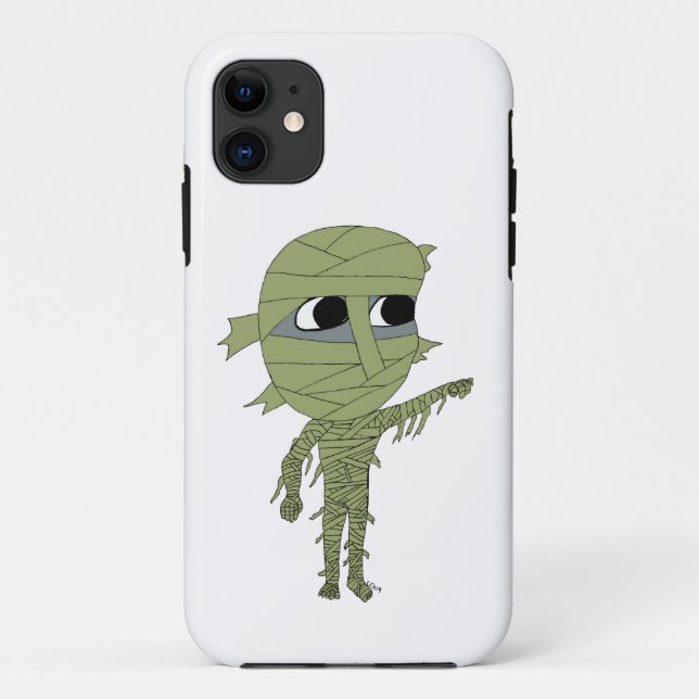 Funda De Case-Mate Para iPhone chibi mummy (Reverso)