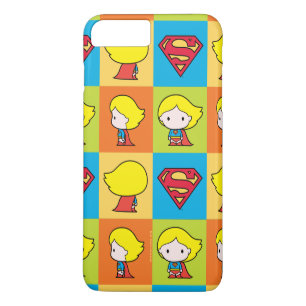 Funda Para iPhone 8 Plus/7 Plus Chibi Supergirl Character Turnaround