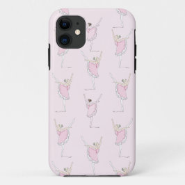 Funda Para iPhone 11 Chica bailarina rosa Ballerina rosa