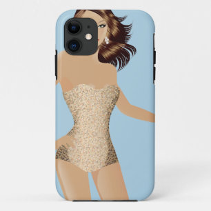 title_seo2 Chica Blue Swimsuit iPhone 5 Barely There™