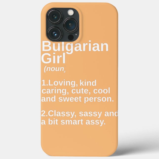 Funda De Case-Mate Para iPhone Chica búlgaro Bulgaria hogar raíz mujeres (Reverso )