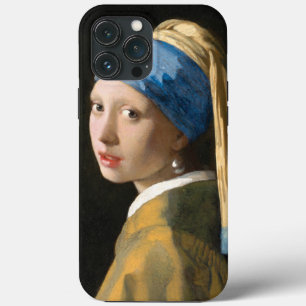 Funda Para iPhone 13 Pro Max Chica con Pearl Earring de Johannes Vermeer