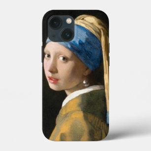 Funda Para iPhone 13 Mini Chica con Pearl Earring de Johannes Vermeer
