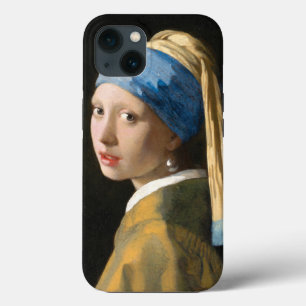 Funda Para iPhone 13 Chica con Pearl Earring de Johannes Vermeer