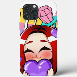 Funda Para iPhone 13 Pro Max Chica Cute Anime