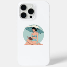 Funda Para iPhone 15 Pro Max Chica de bikini con brisa de verano – Vibraciones