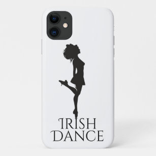 Funda Para iPhone 11 Chica de danza irlandesa zapatillas duras de baile