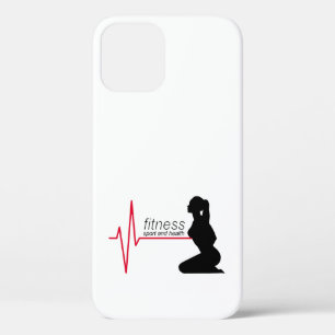 Funda Para iPhone 12 Chica de fitness