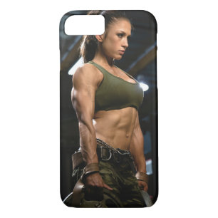 Funda Para iPhone 8/7 Chica de Fitness femenino caliente