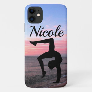Funda Para iPhone 11 CHICA DE GIMNASIA PERSONALIZADA POR bonitos