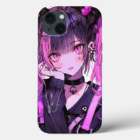 Chica de Gótico Cute Anime