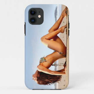 Funda Para iPhone 11 Chica de la playa