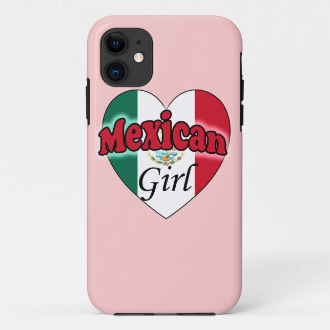 Funda De Case-Mate Para iPhone Chica de México (Reverso)