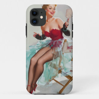 Funda Para iPhone 11 Chica de Miss Sylvania Pin-Up