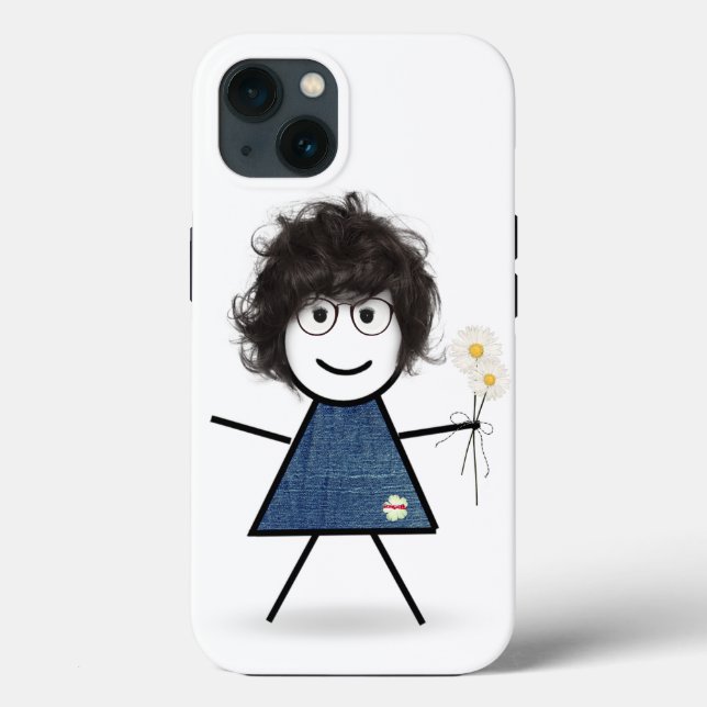 Funda De Case-Mate Para iPhone Chica de palo con maricones (Reverso )