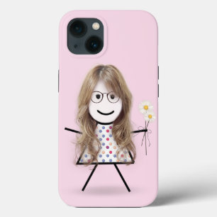 Funda Para iPhone 13 Chica de palo con maricones