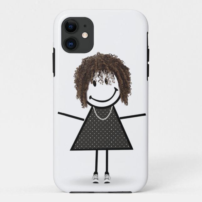Funda De Case-Mate Para iPhone Chica De Palo En Especadoras (Reverso)