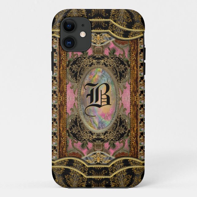 Funda De Case-Mate Para iPhone Chica del Victorian de Chasecoeur Lotella (Reverso)