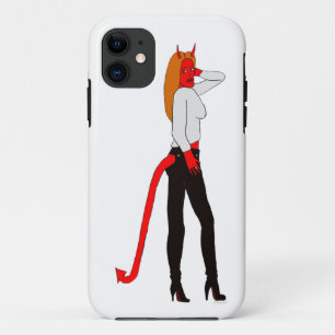 Funda Para iPhone 11 chica diablo