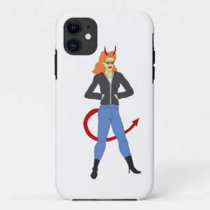 Funda Para iPhone 11 chica diablo