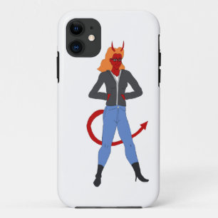Funda Para iPhone 11 chica diablo