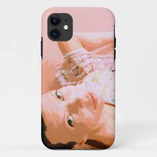 Funda Para iPhone 11 Chica en caso rosado