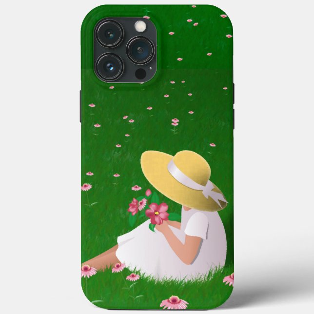 Funda De Case-Mate Para iPhone Chica En Grasa (Reverso )