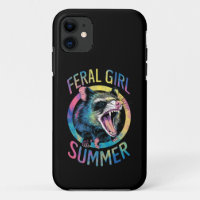 Chica Feral Verano Oposum Tie Dye Mapache