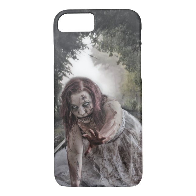 Funda De Case-Mate Para iPhone Chica Guay Zombie (Reverso)