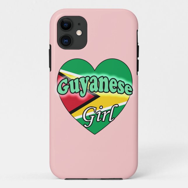 Funda De Case-Mate Para iPhone Chica guyanés (Reverso)
