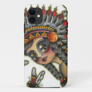 Funda Para iPhone 11 chica indio 2