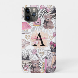 Funda Para iPhone 11 Pro Chica Jefe de lujo personalizado