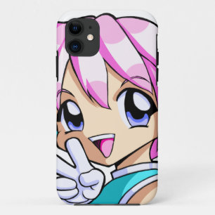 Funda Para iPhone 11 Chica lindo del animado